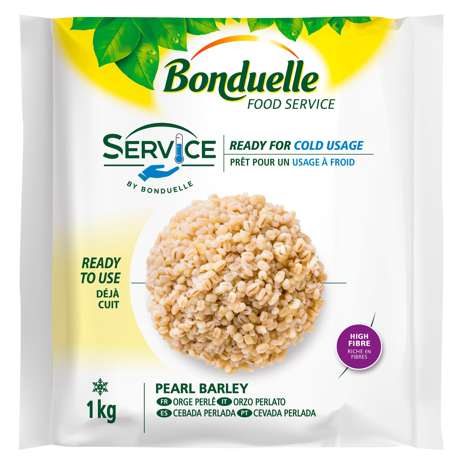 Cevada Service Congelada Bonduelle 6x1 kg Cevada Service Congelada Bonduelle 6x1 kg