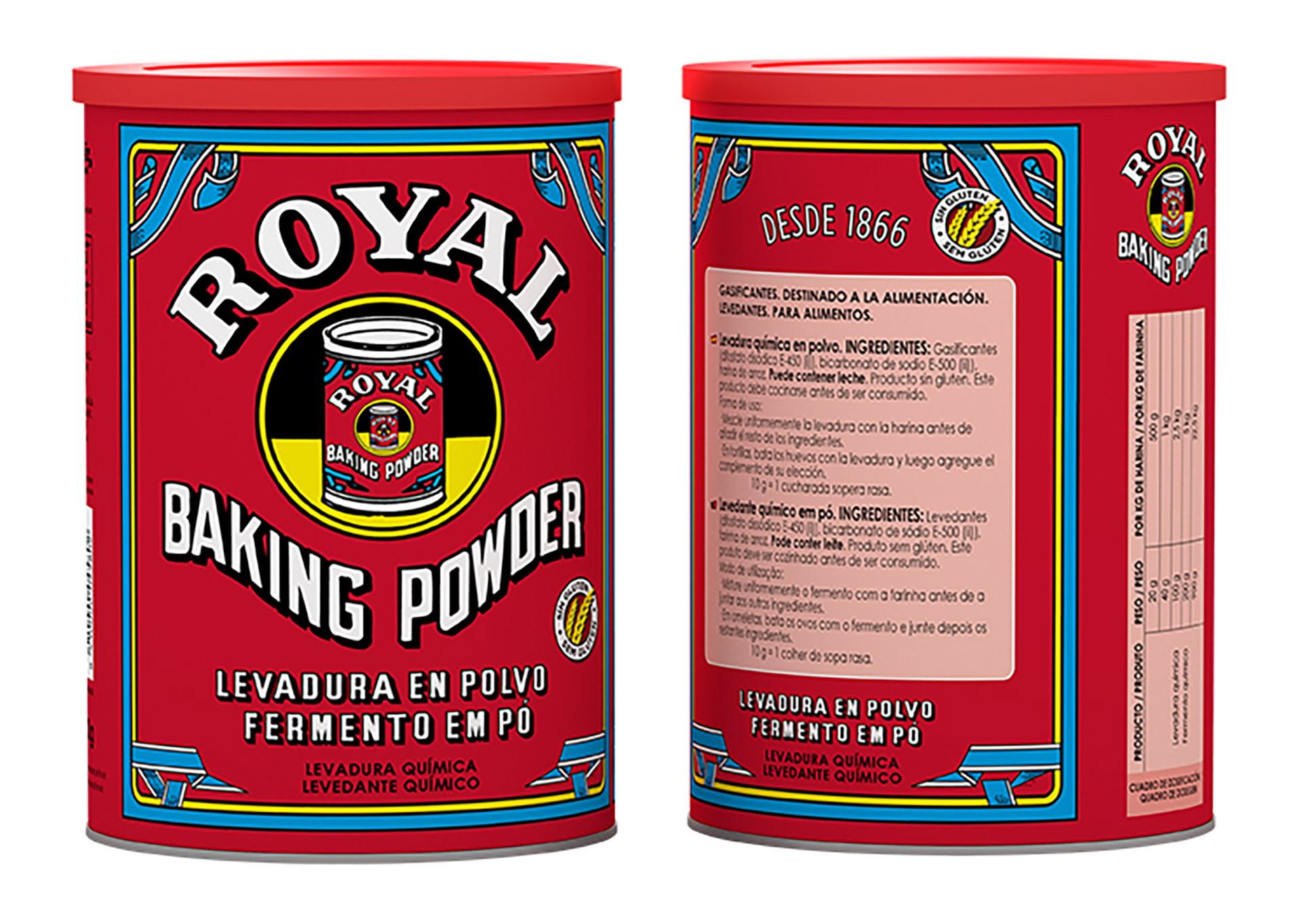 Fermento Horeca Royal Lata 900 g