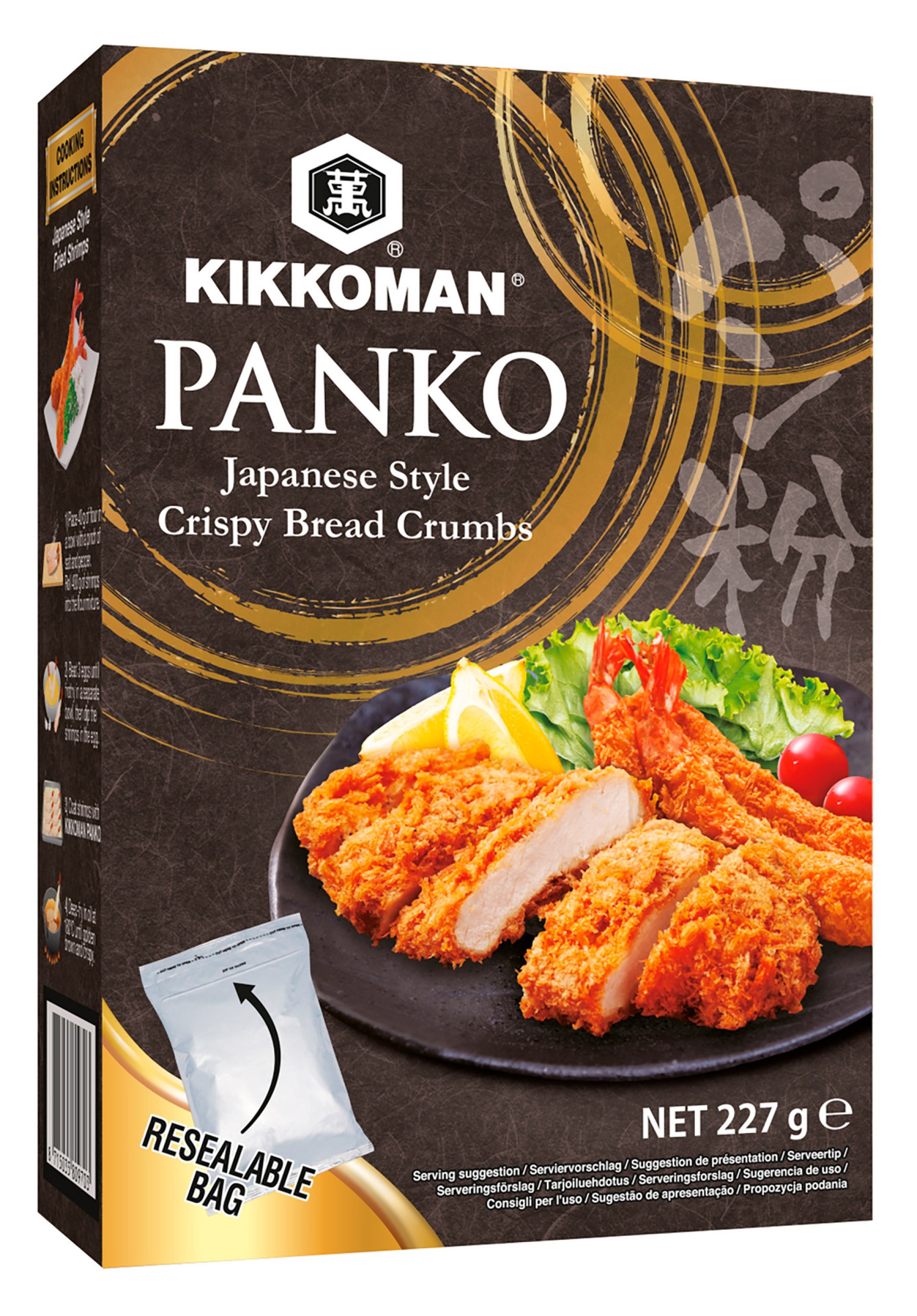 P�o Ralado Panko Kikkoman 12x227 g