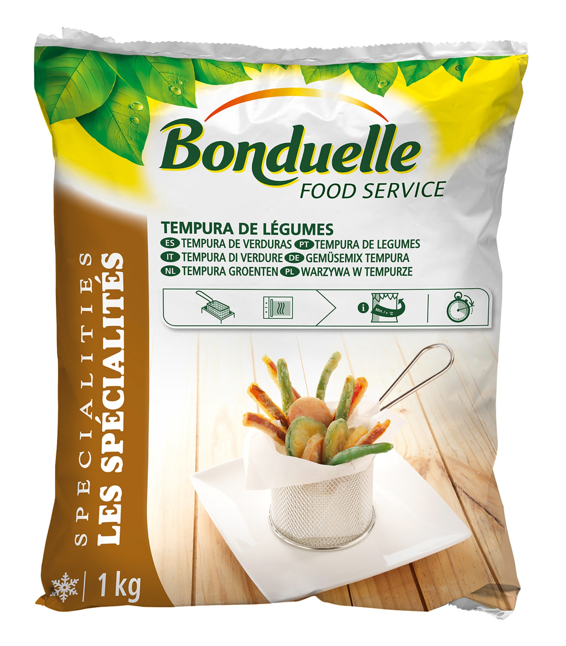 Mistura Legumes Tempura Congelada Bonduelle 4x1 kg