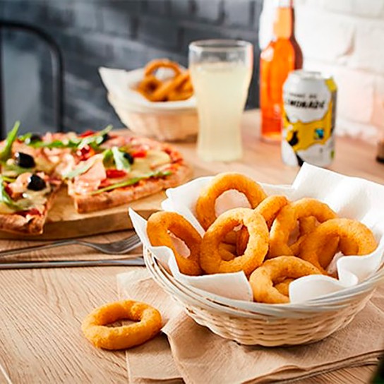 Cebola Panada Aros Congelada McCain FS 10x1 kg