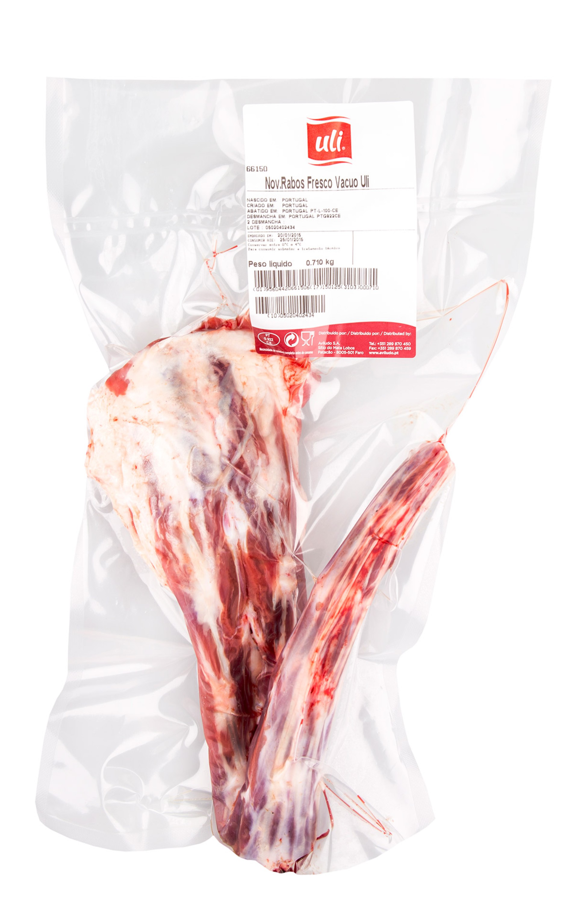 Novilho Rabos Frescos Uli V�cuo