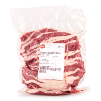 Novilho Picanha Fatiada Extra Fresca Uli Vcuo