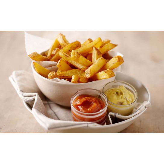 Batata Palito c/ Pele 10/10 Congelada Aviko 4x2,5 kg Batata Palito c/ Pele 10/10 Congelada Aviko 4x2,5 kg