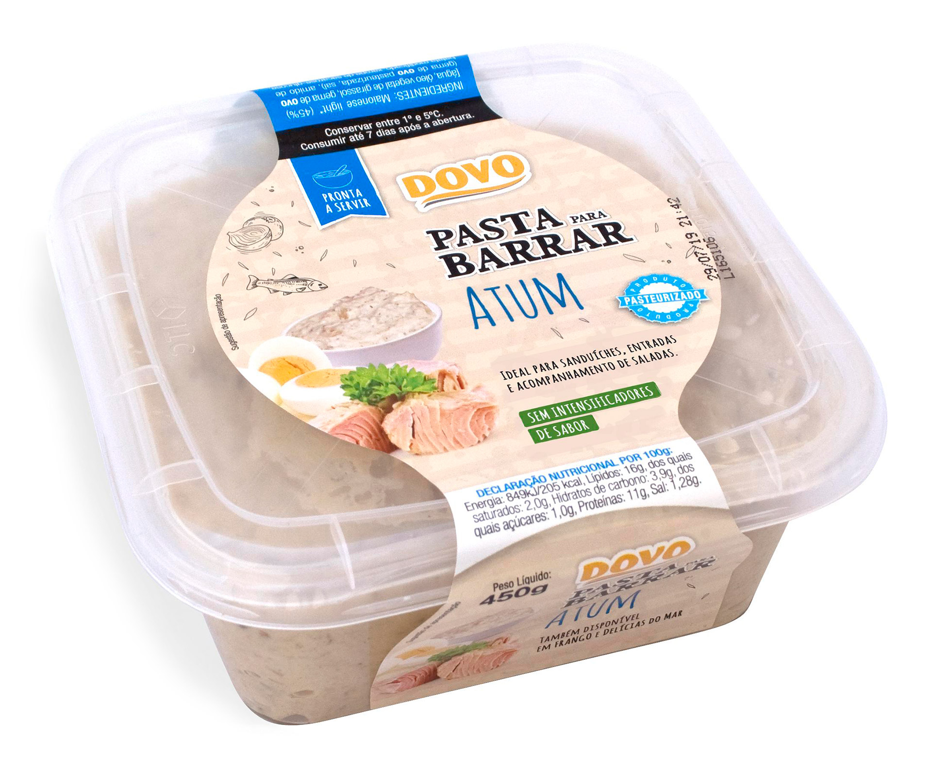 Pasta Atum DOVO 6x250 g