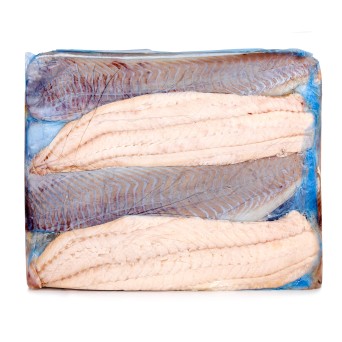 Filete Escamudo c/ Pele 500/1000 g Congelado Cx 11 kg
