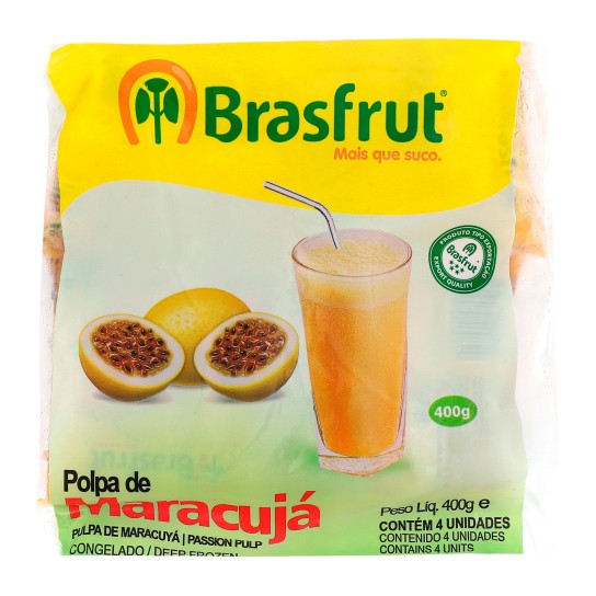 Polpa Fruta Maracuj Congelada 12x(4x100 g)