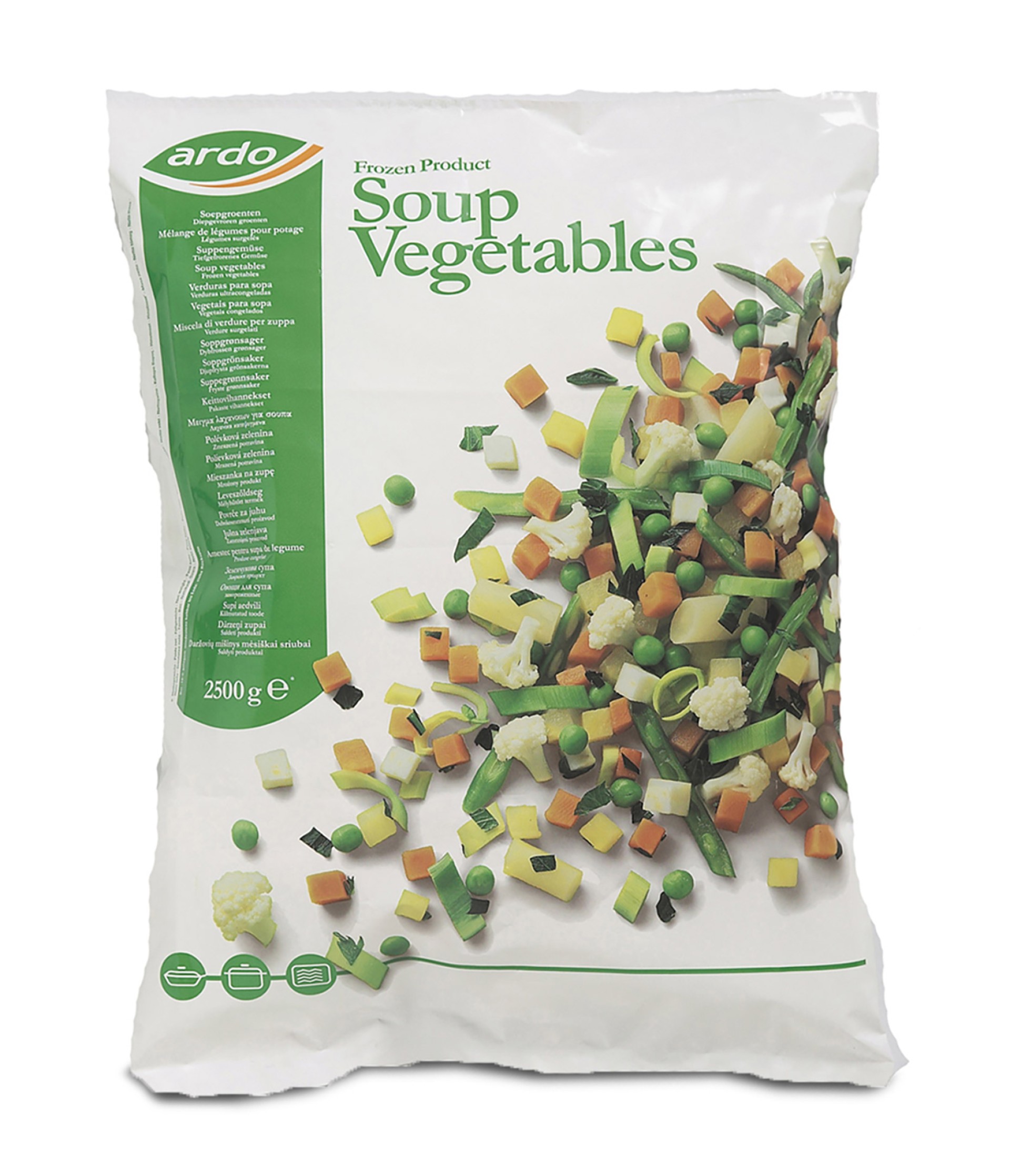 Vegetais Sopa Congelados Ardo 4x2,5 kg Vegetais Sopa Congelados Ardo 4x2,5 kg