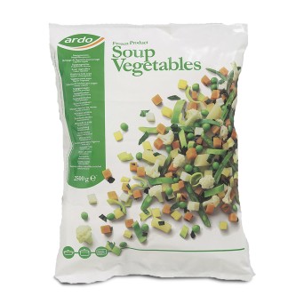 Vegetais Sopa Congelados Ardo 4x2,5 kg
