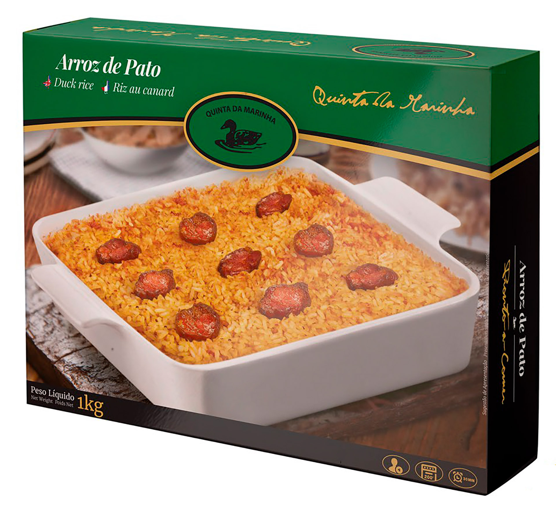 Arroz de Pato Congelado Quinta da Marinha 4x1 kg