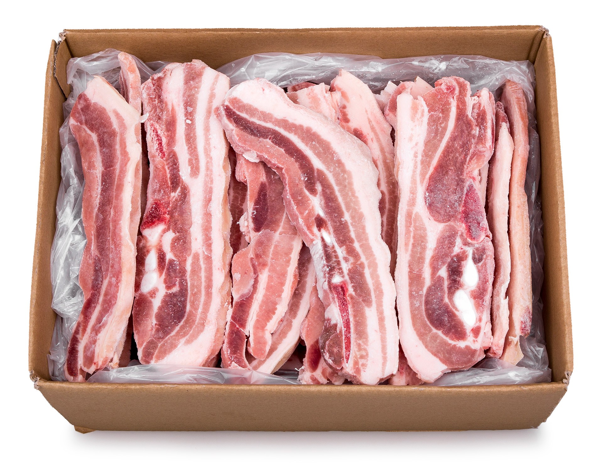 Porco Entremeada Fatiada Congelada Uli Porco Entremeada Fatiada Congelada Uli