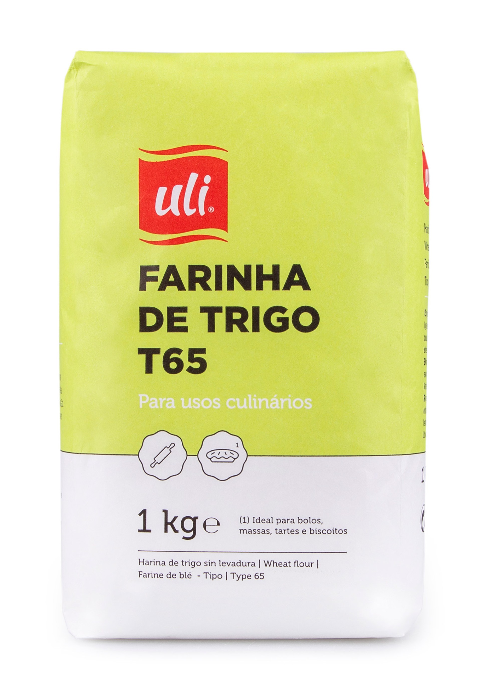Farinha Tipo 65 s/ Fermento Uli 10x1 kg Farinha Tipo 65 s/ Fermento Uli 10x1 kg