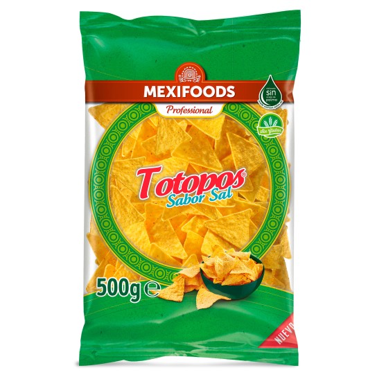 Nachos Mexicanos Chip c/ Sal 12x500 g