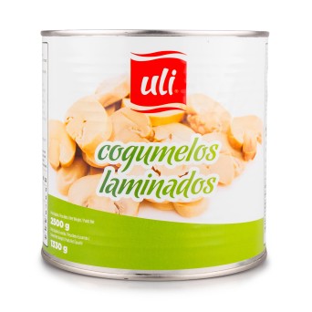 Cogumelos Cortados Uli Lata 3x2,5 kg