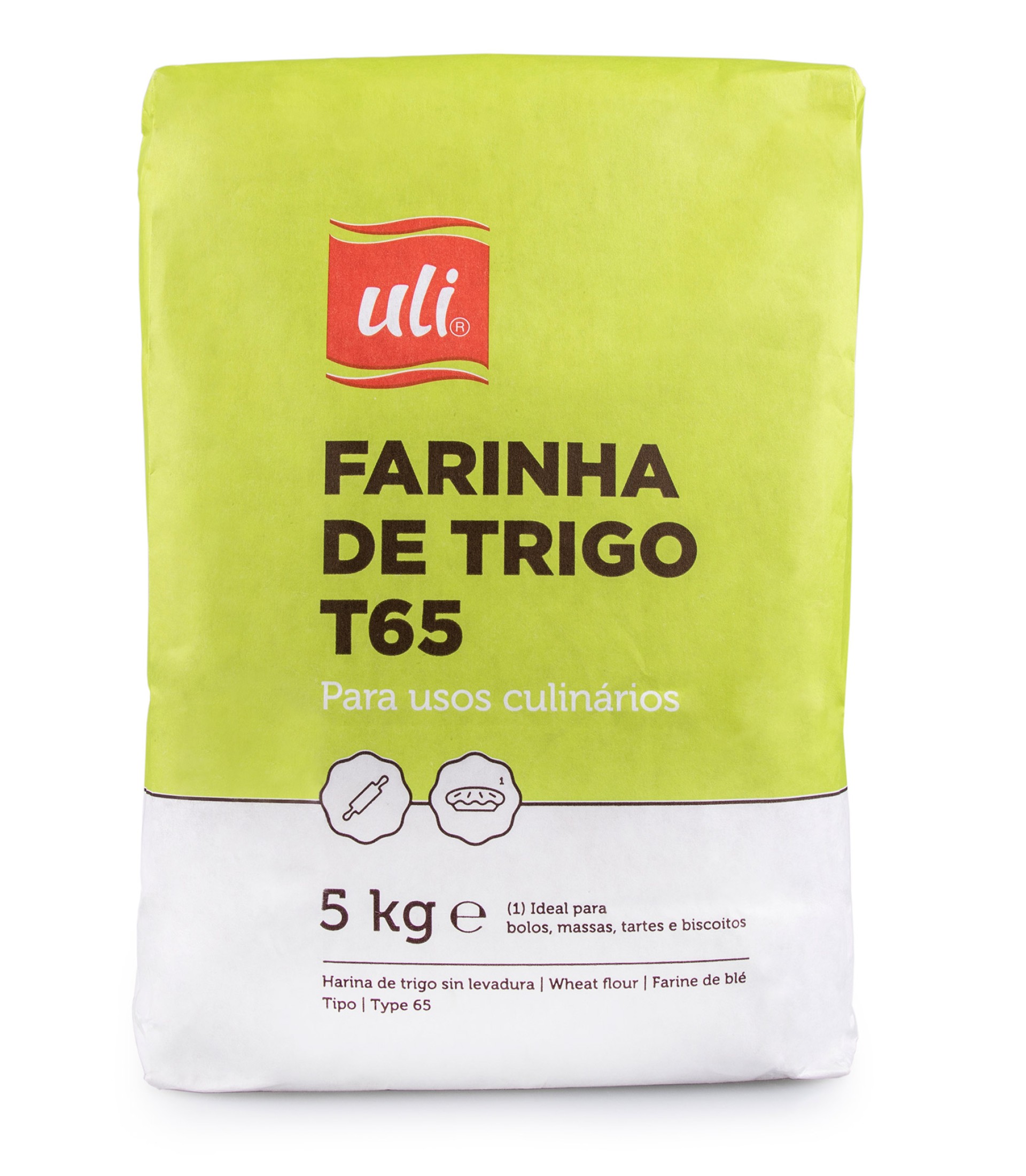 Farinha Tipo 65 s/ Fermento Uli Saco 5 kg