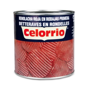 Beterraba Rodelas Celorrio 6x2,5 kg