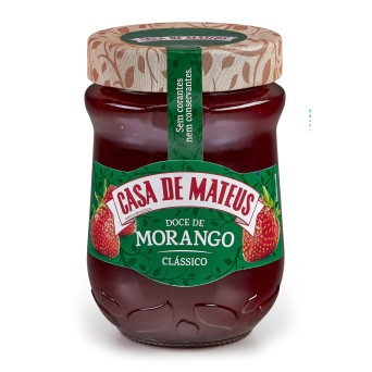 Doce Morango Casa de Mateus 8x330 g