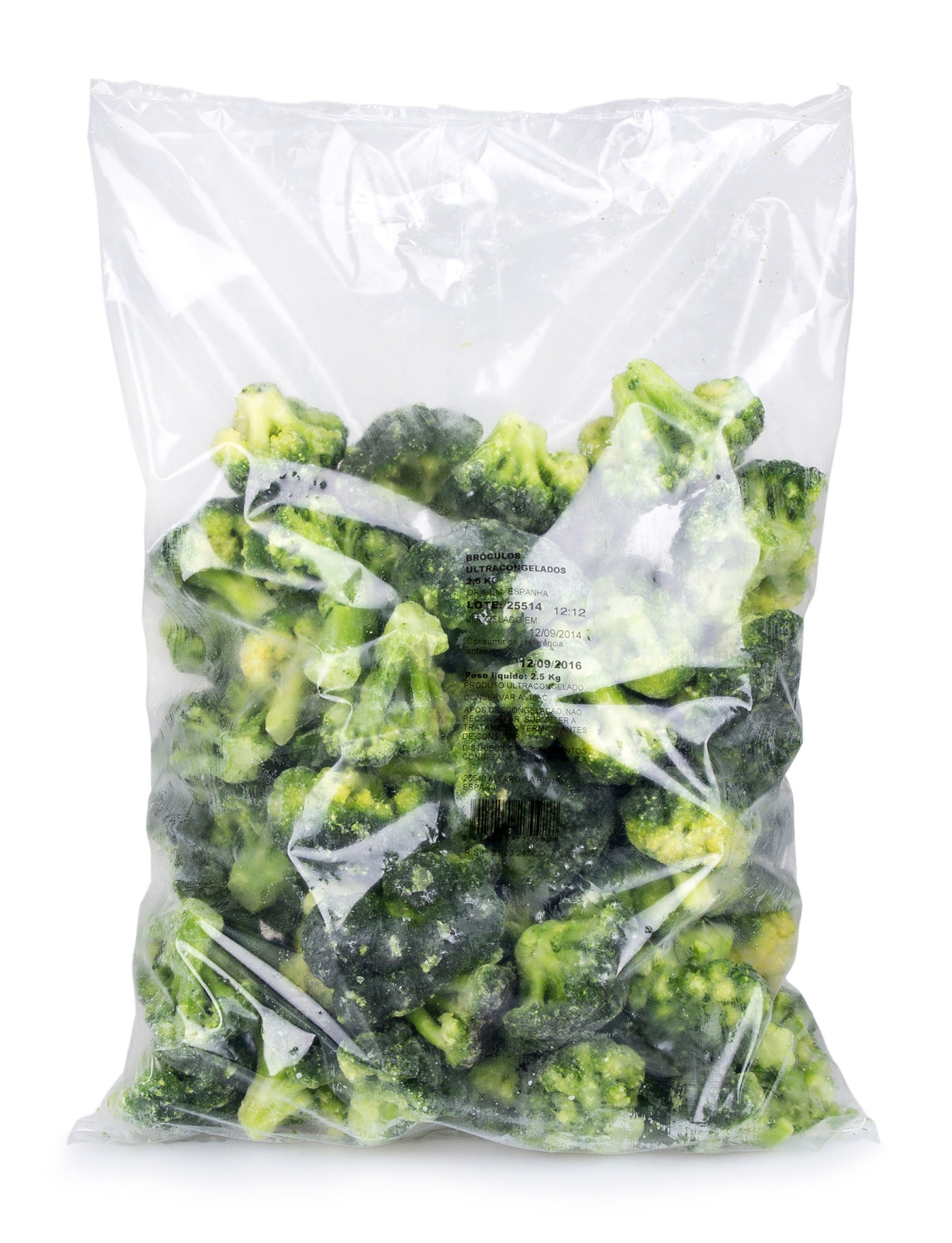 Br�colos Saco Neutro Congelados 4x2,25 kg
