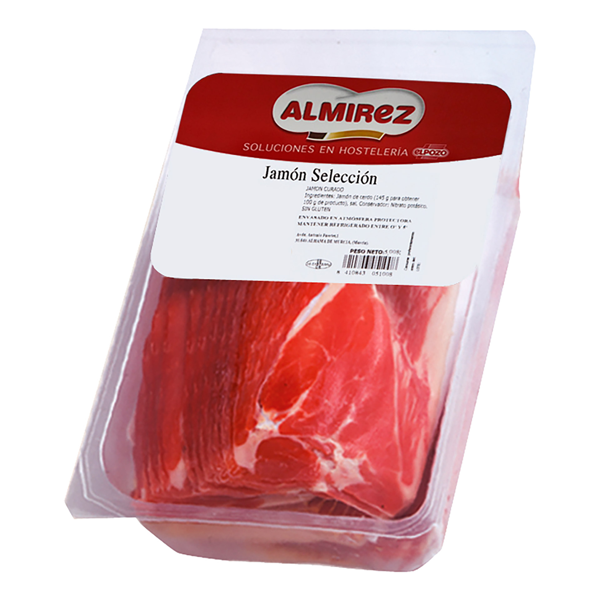 Presunto Fatiado Serrano ElPozo 500 g Presunto Fatiado Serrano ElPozo 500 g