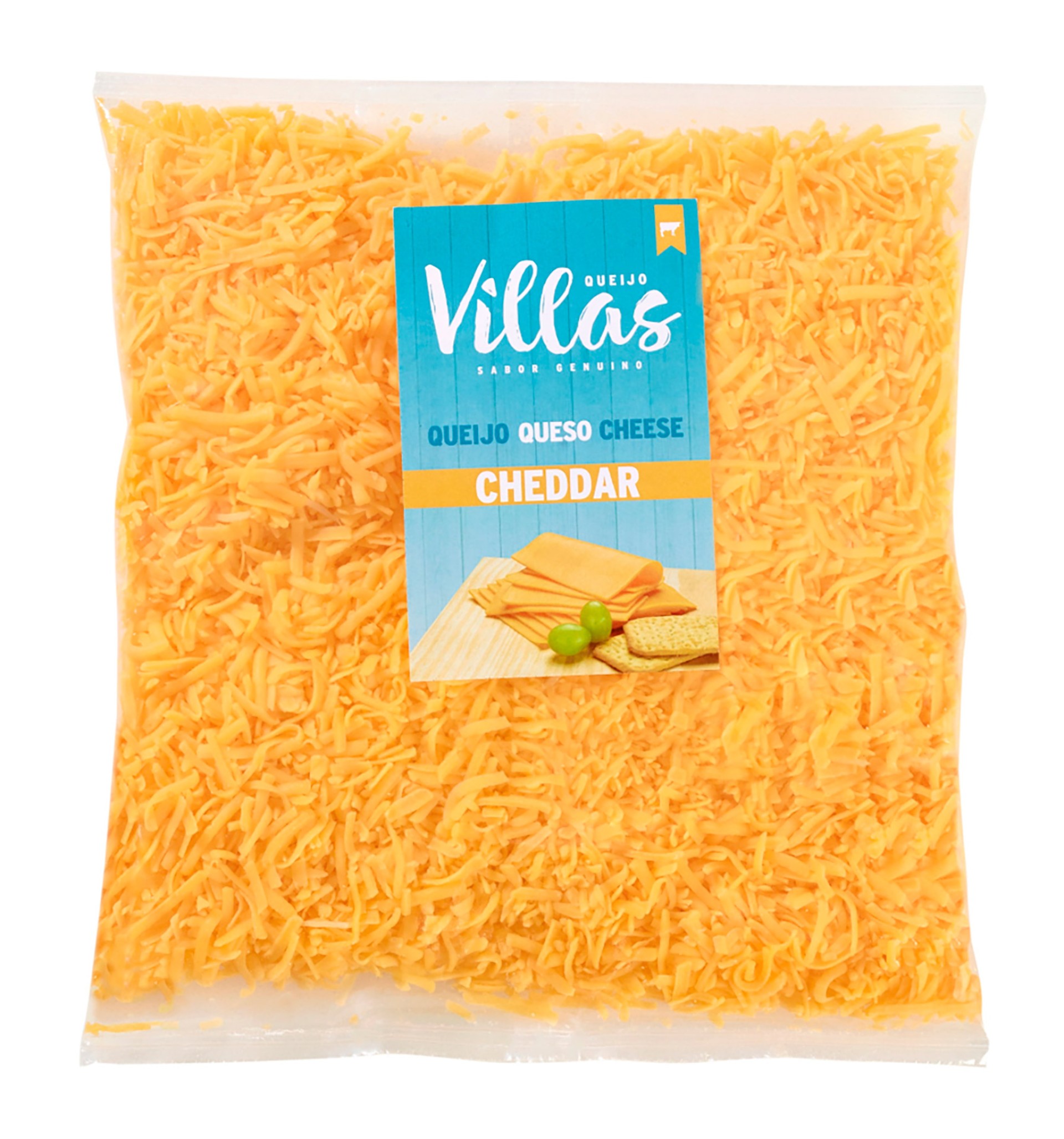 Queijo Cheddar Ralado Saco 2 kg Queijo Cheddar Ralado Saco 2 kg