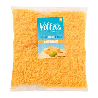 Queijo Cheddar Ralado Saco 2 kg