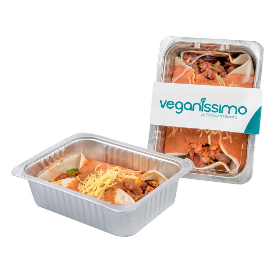 Enchiladas Gratinadas Molho Tomate Vegan Congelado 6x400 g