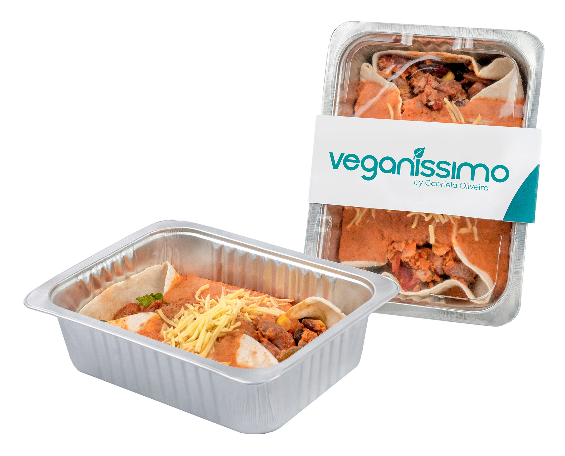 Enchiladas Gratinadas Molho Tomate Vegan Congelado 6x400 g Enchiladas Gratinadas Molho Tomate Vegan Congelado 6x400 g