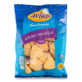Batata Rostiko Tringular Congelada Aviko 4x2,5 kg
