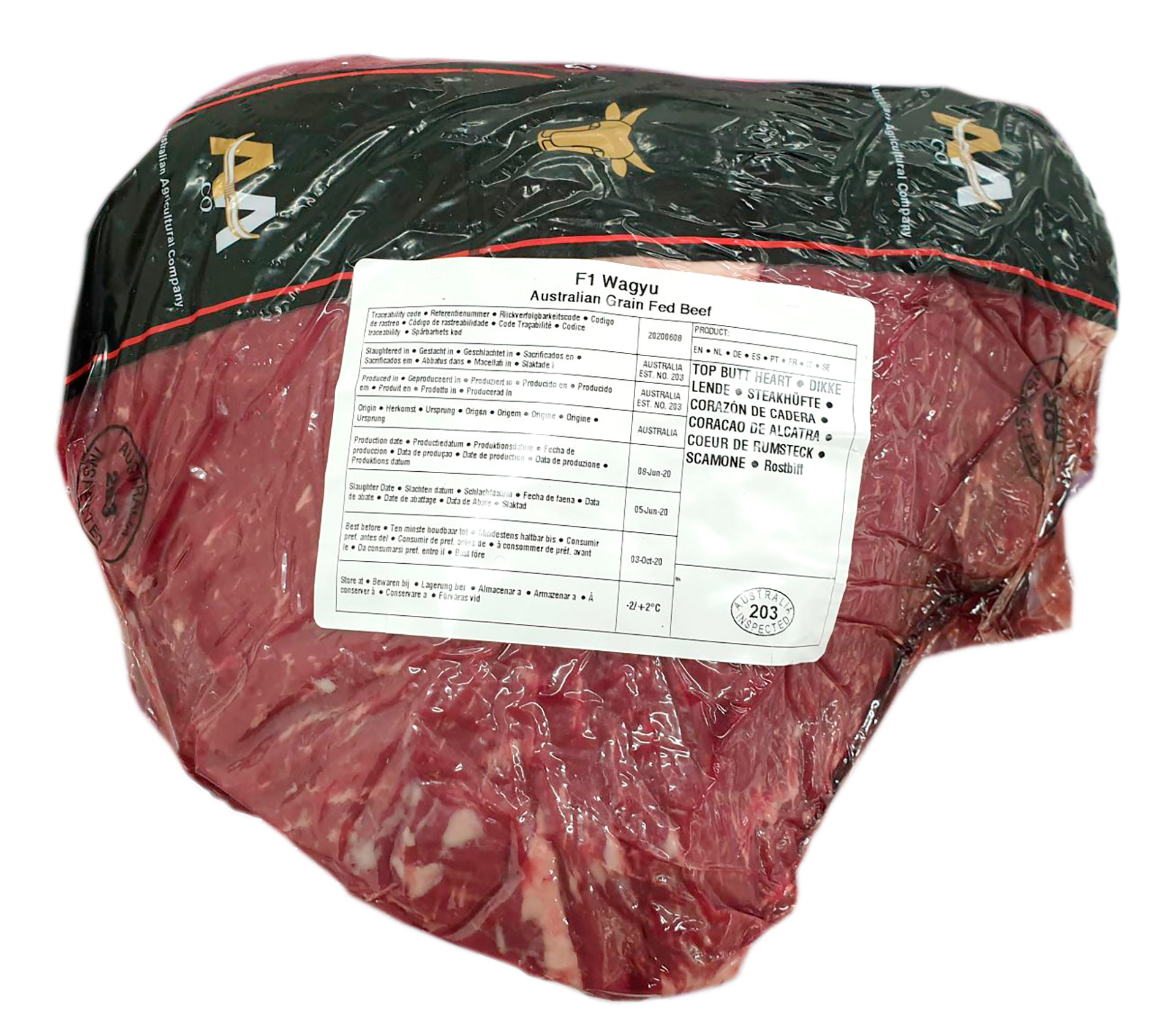 Novilho Cora��o Alcatra Wagyu Fresco Austr�lia V�cuo