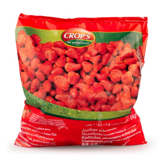Morangos Congelados Crops 5x1 kg