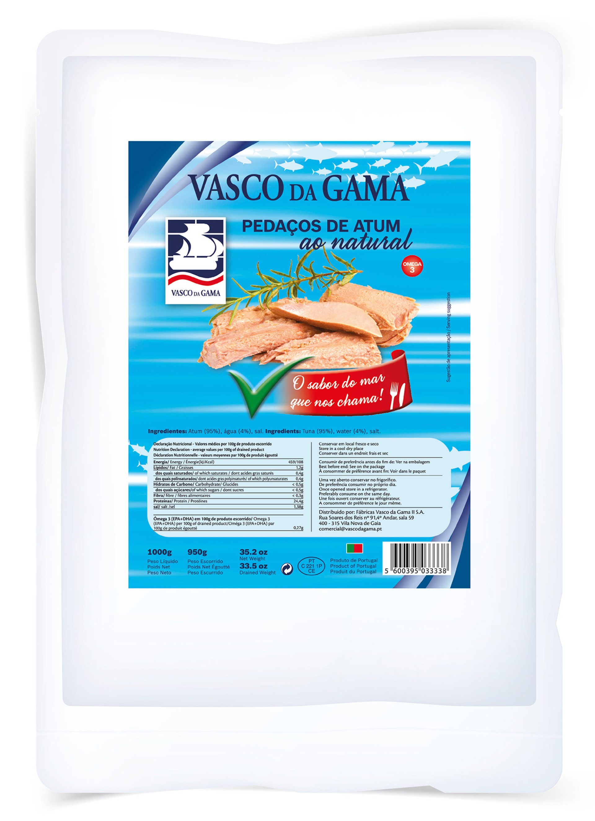 Atum Natural Vasco Gama 1 kg Atum Natural Vasco Gama 1 kg