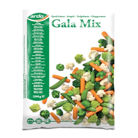 Mistura Gala Congelada Ardo 4x2,5 kg