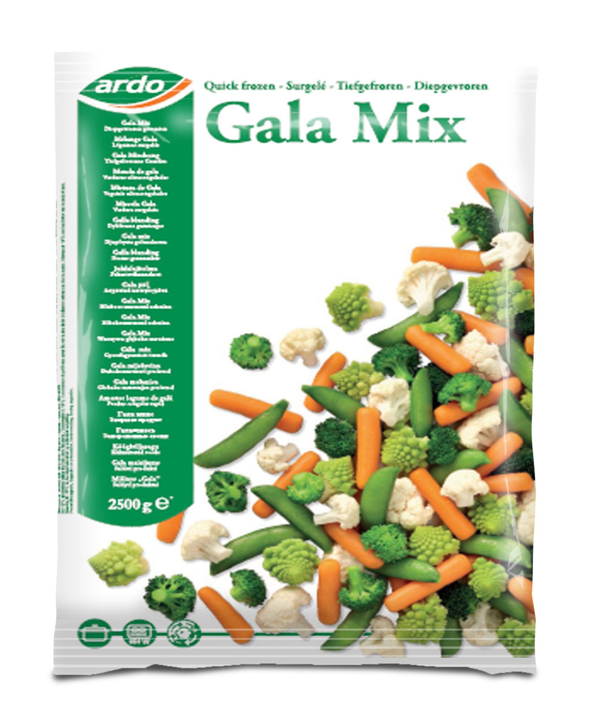 Mistura Gala Congelada Ardo 4x2,5 kg Mistura Gala Congelada Ardo 4x2,5 kg