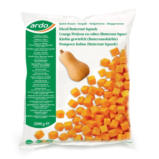 Abbora Cubos Congelada Ardo 4x2,5 kg