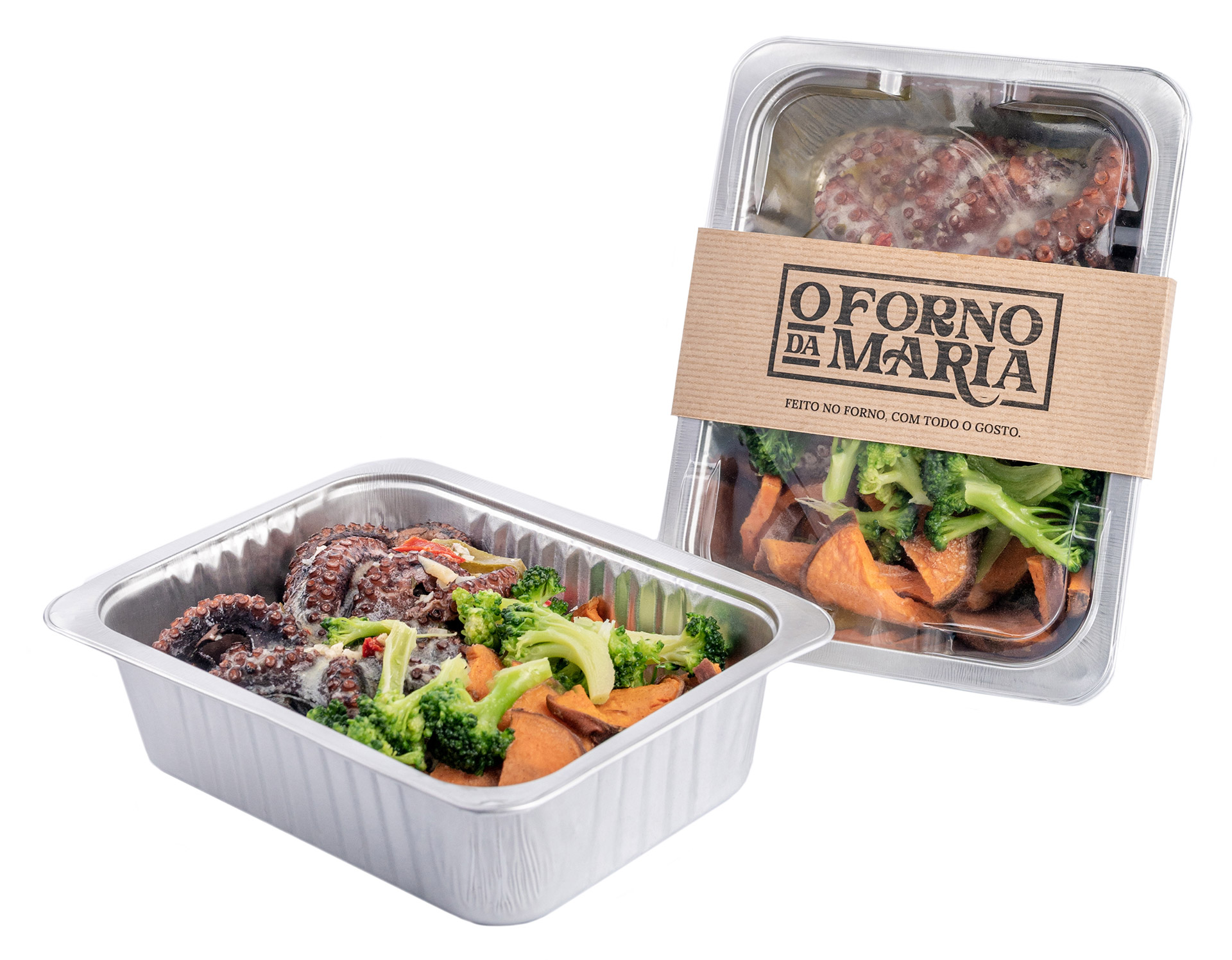 Polvo Lagareiro c/ Batata Doce Congelado 6x400 g