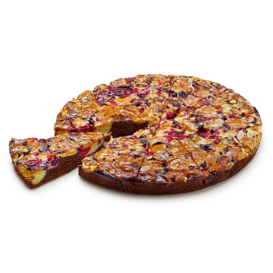 Tarte Chocolate/Frutos Vermelhos Congelada Vandemoortele 3x1,35 kg