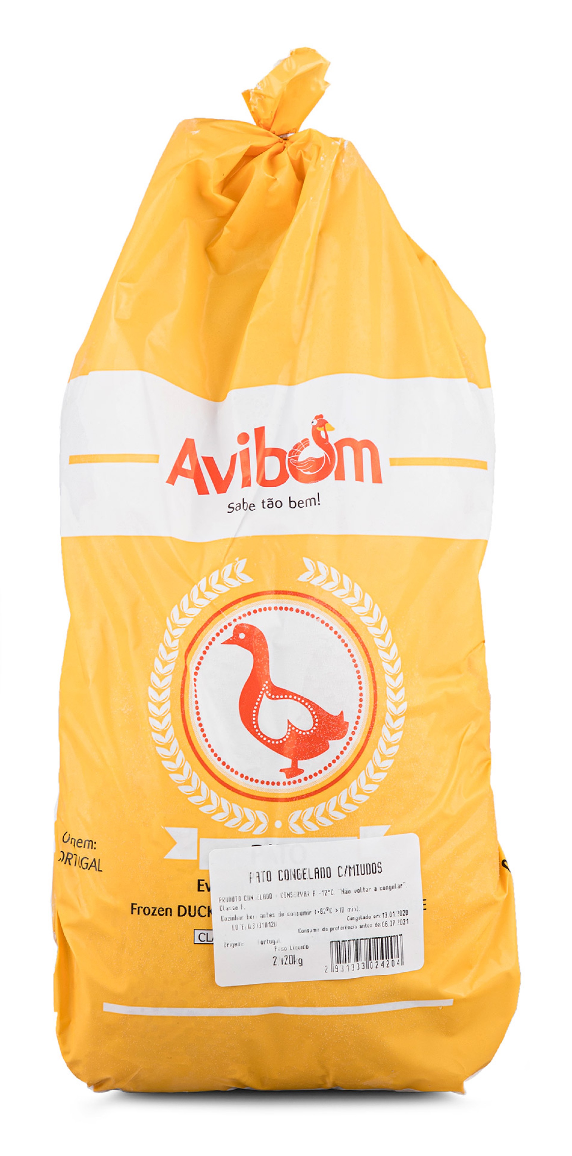 Pato c/ Miúdos Congelado Avibom Pato c/ Miúdos Congelado Avibom