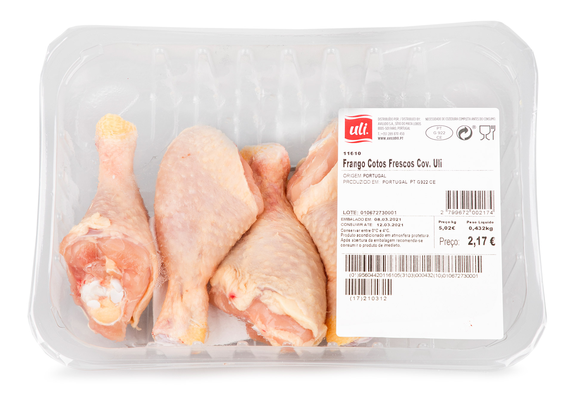 Frango Cotos Frescos Uli Cuvete