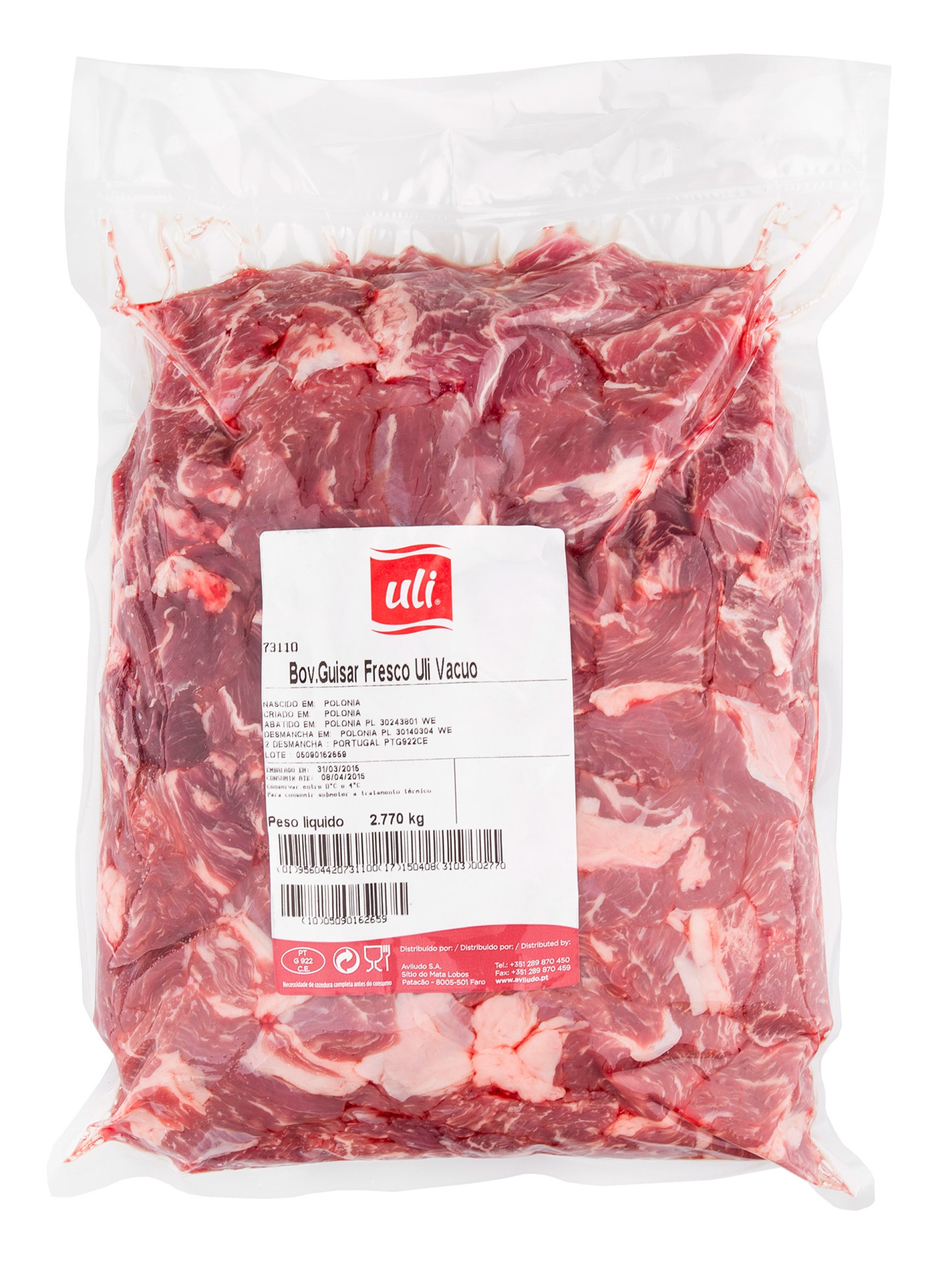 Bovino Guisar Fresco Uli V�cuo