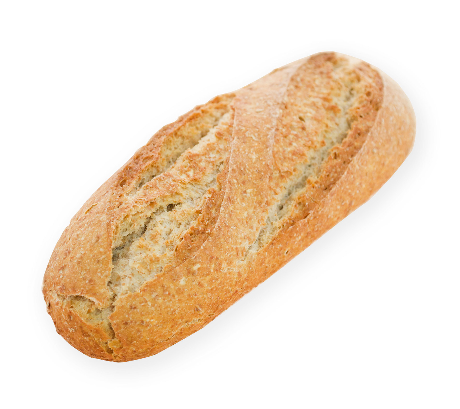 Meia Baguette Trigo Integral Congelada Baker & Baker 32x111 g Meia Baguette Trigo Integral Congelada Baker & Baker 32x111 g