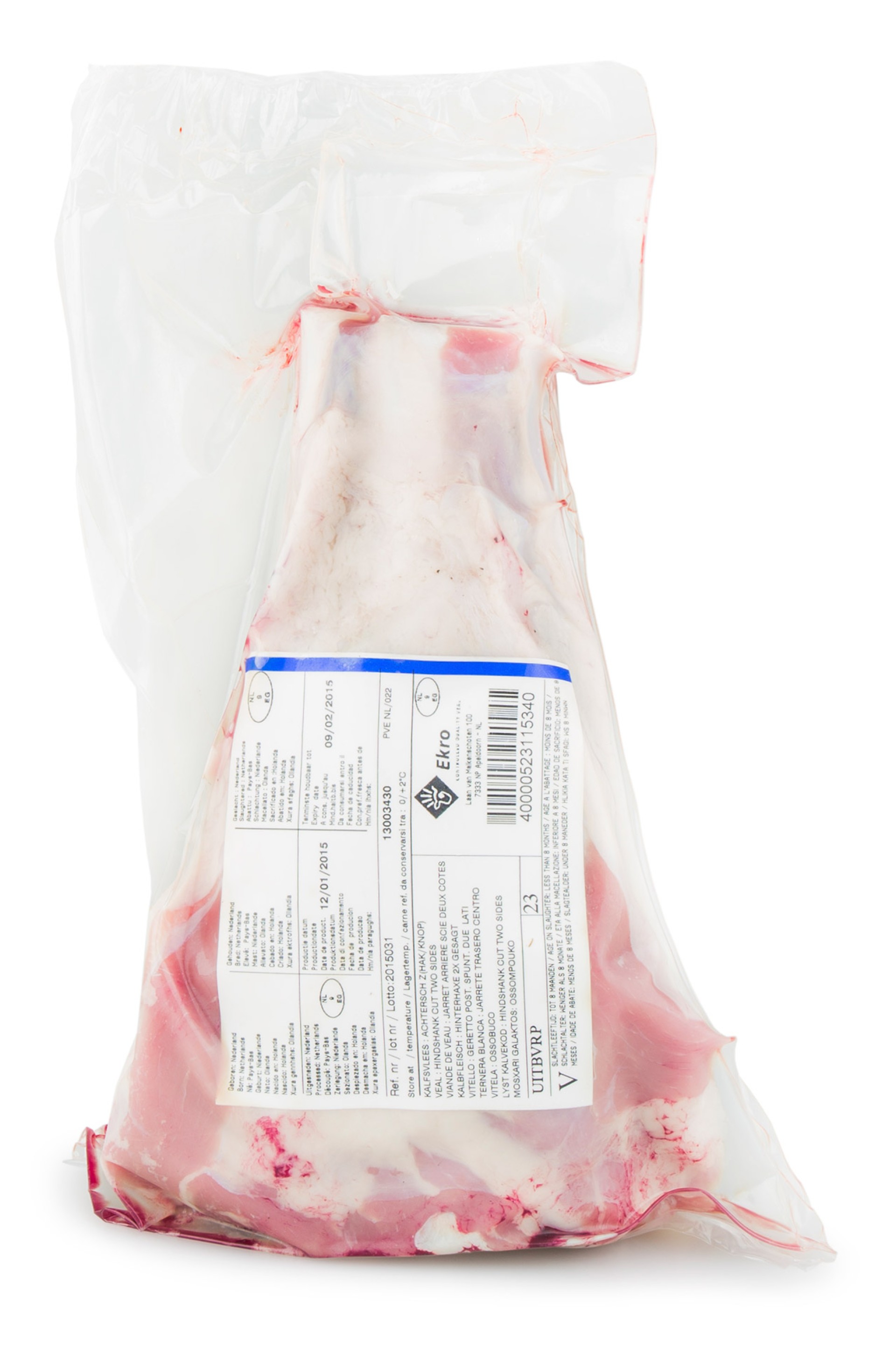 Vitela Osso Buco Fresco Holanda V�cuo