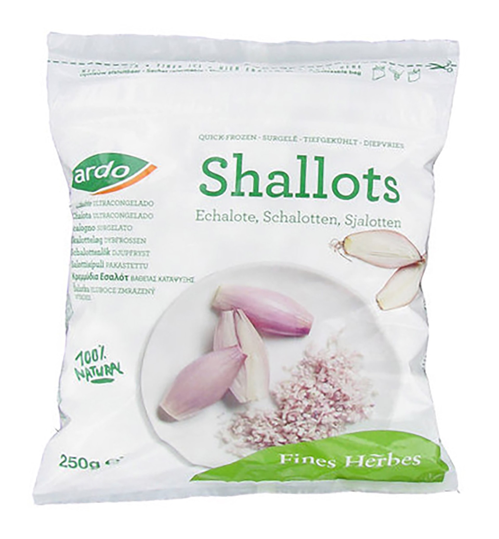 Chalota Congelada Ardo 8x250 g Chalota Congelada Ardo 8x250 g