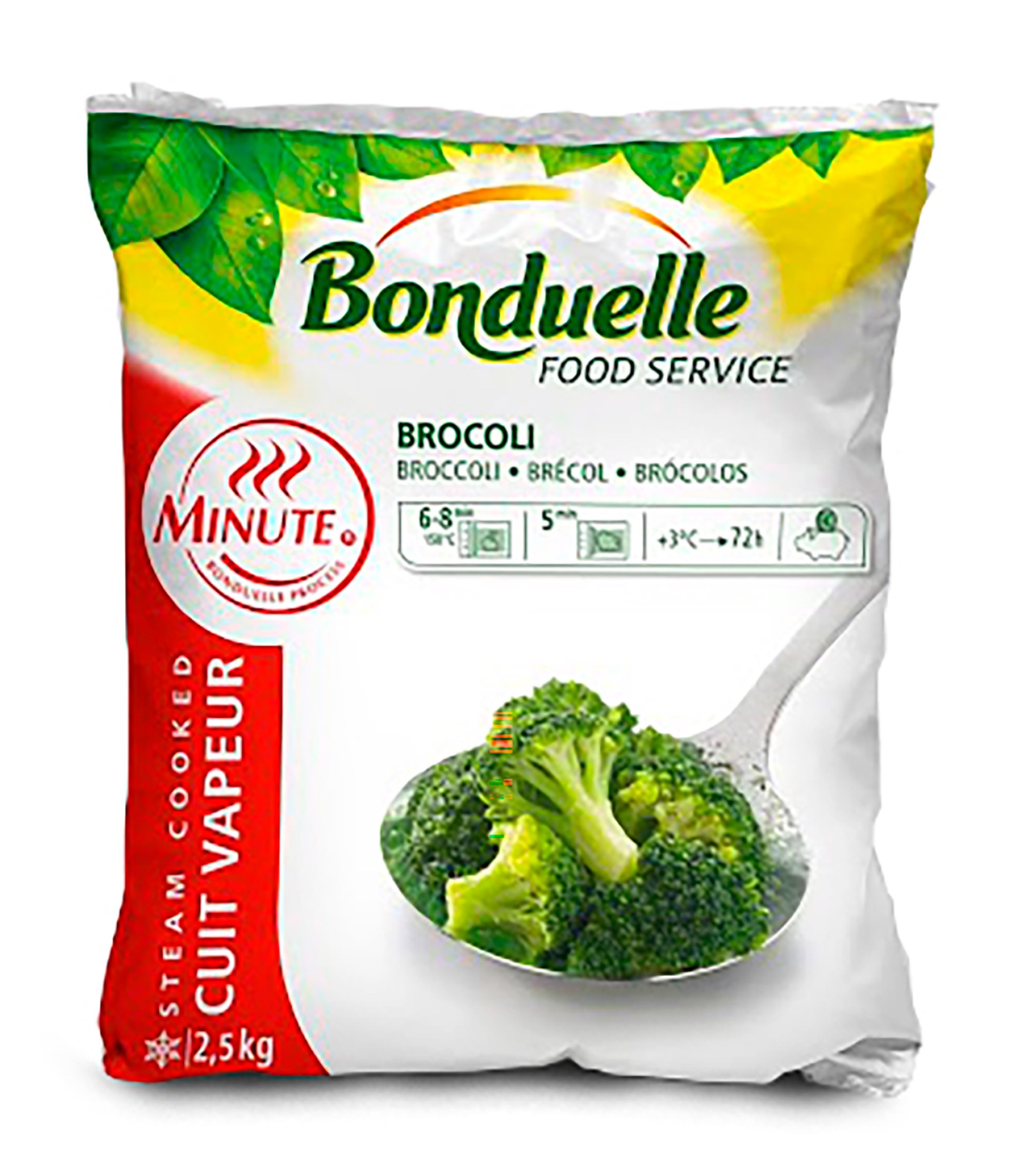 Br�colos Minute Congelados Bonduelle 4x2,5 kg