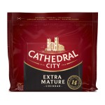 Queijo Cheddar White Extra Mature Catch City 12x200 g