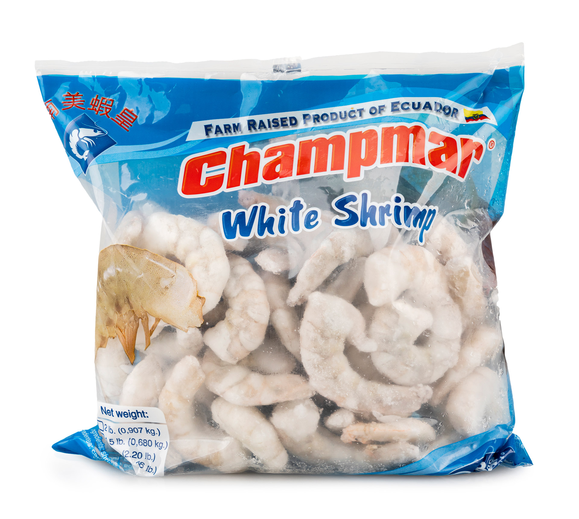 Miolo Camarão Vannamei 21/30 Congelado Saco 900 g Miolo Camarão Vannamei 21/30 Congelado Saco 900 g