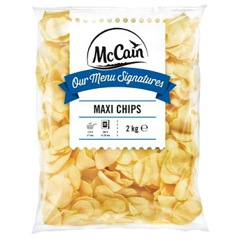 Batata Maxichips Congelada McCain FS 5x2 kg