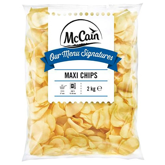 Batata Maxichips Congelada McCain FS 5x2 kg