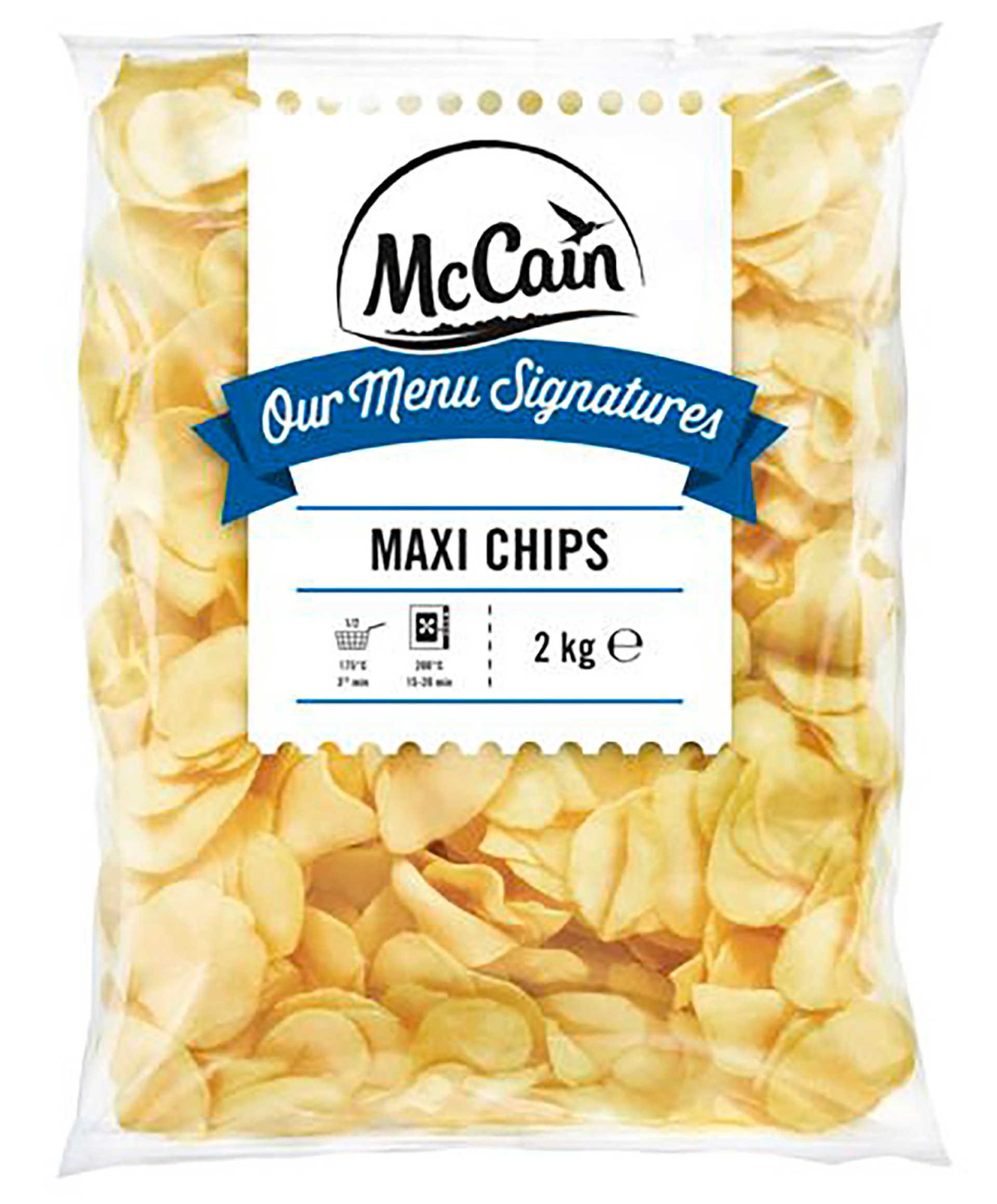Batata Maxichips Congelada McCain FS 5x2 kg