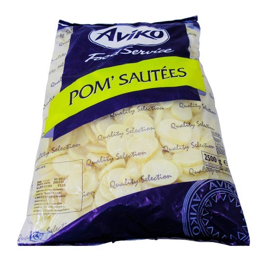 Batata Sautee Congelada Aviko 4x2,5 kg