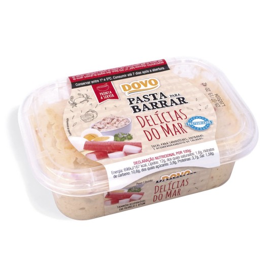 Pasta Del�cias Mar DOVO 6x250 g